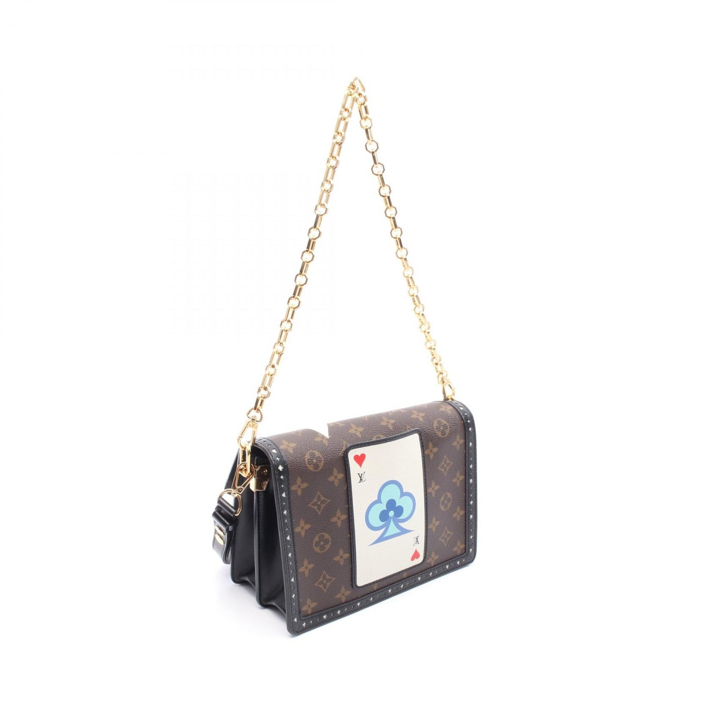 Louis Vuitton Dauphine MM Game On Monogram Coated Canvas Shoulder Bag