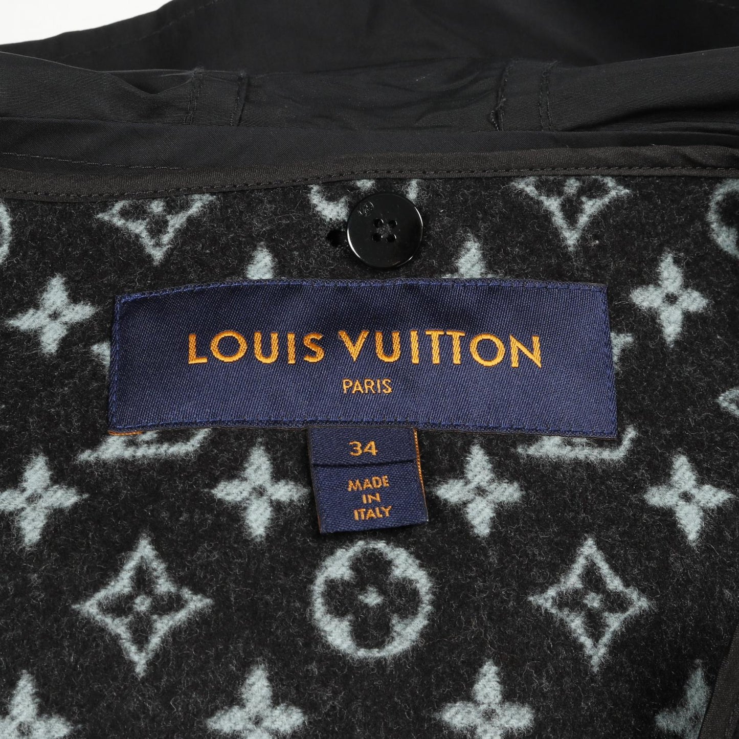 Louis Vuitton Monogram Nylon Cotton Poncho