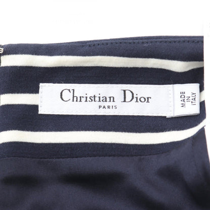 Dior Marine Stripe Cotton Skirt