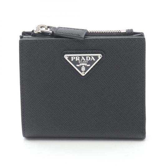 Prada SAFFIANO TRIANG Saffiano Leather Wallet