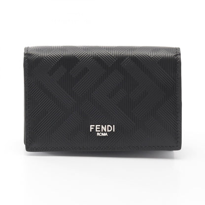 Fendi Shadow Zucca Leather Card Case
