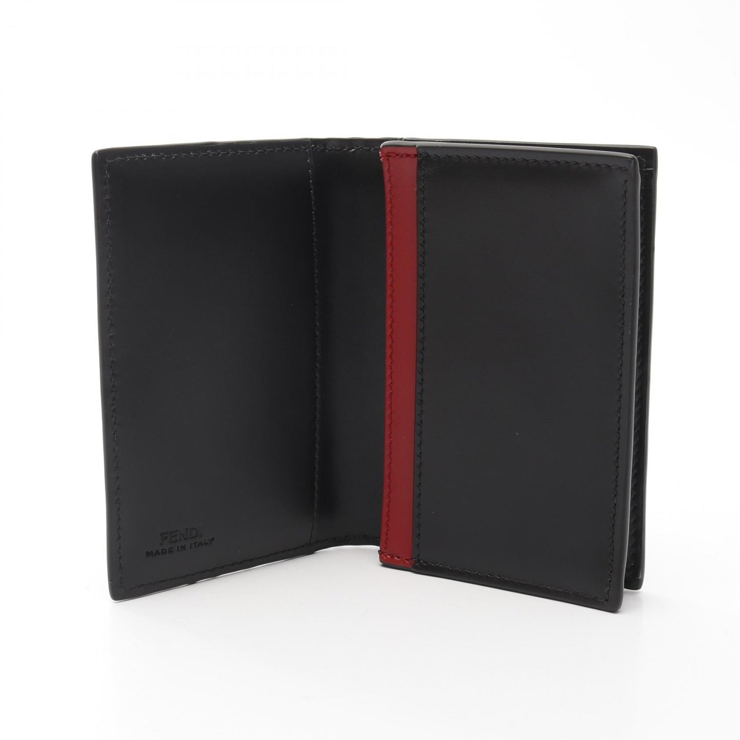 Fendi Shadow Zucca Leather Card Case