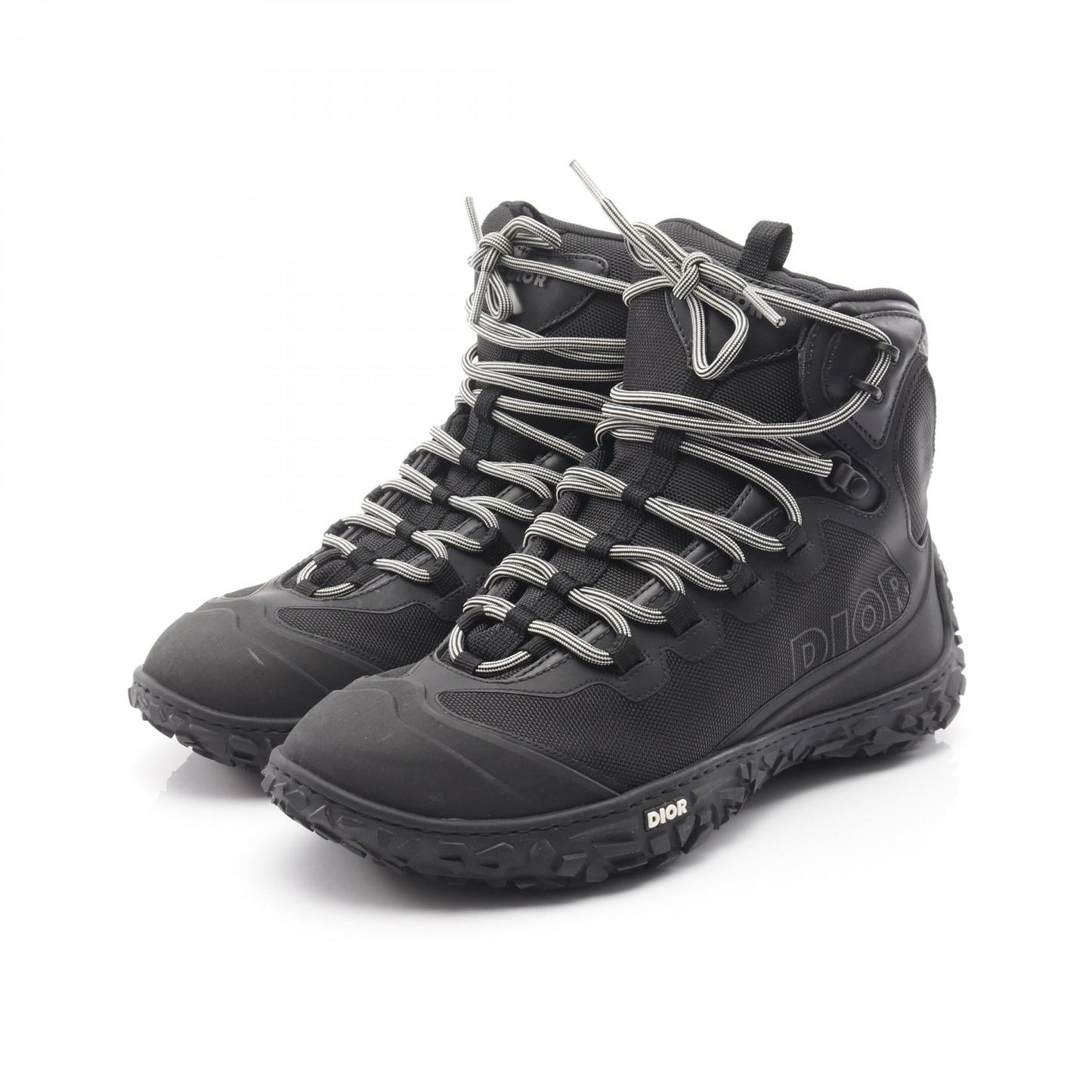 Dior Diorizon Hiking Boot Fabric Boots