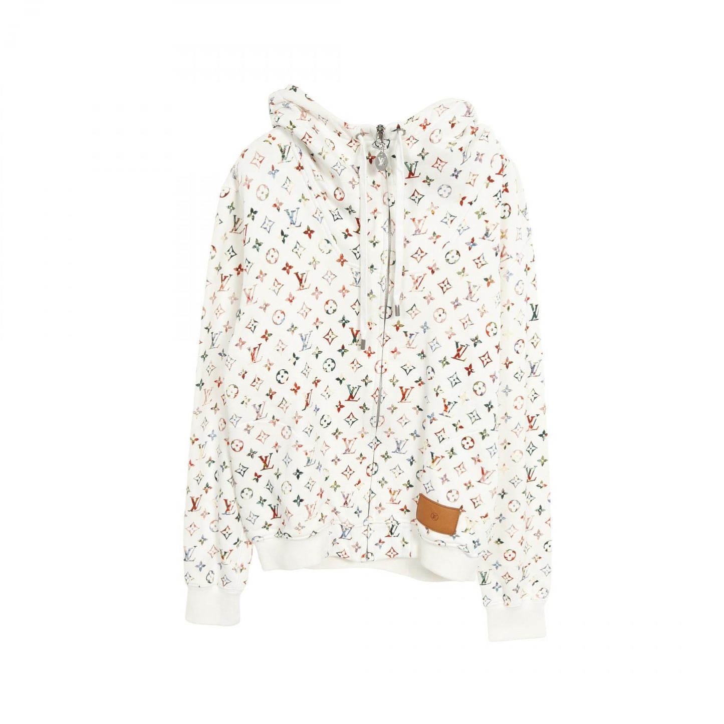 Louis Vuitton Vintage Flower Monogram Cotton Hoodie