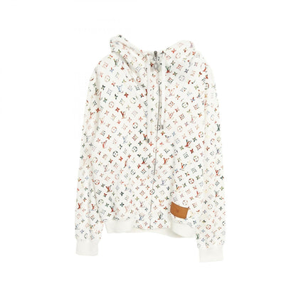 Louis Vuitton Vintage Flower Monogram Cotton Hoodie