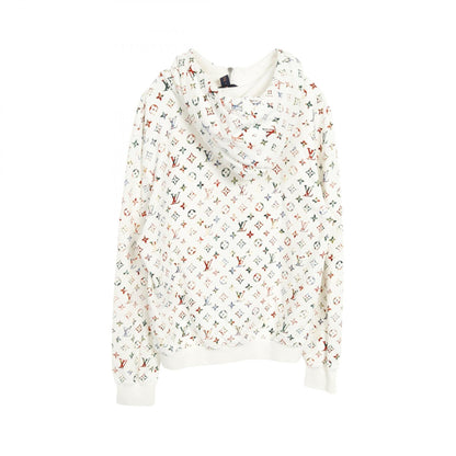 Louis Vuitton Vintage Flower Monogram Cotton Hoodie