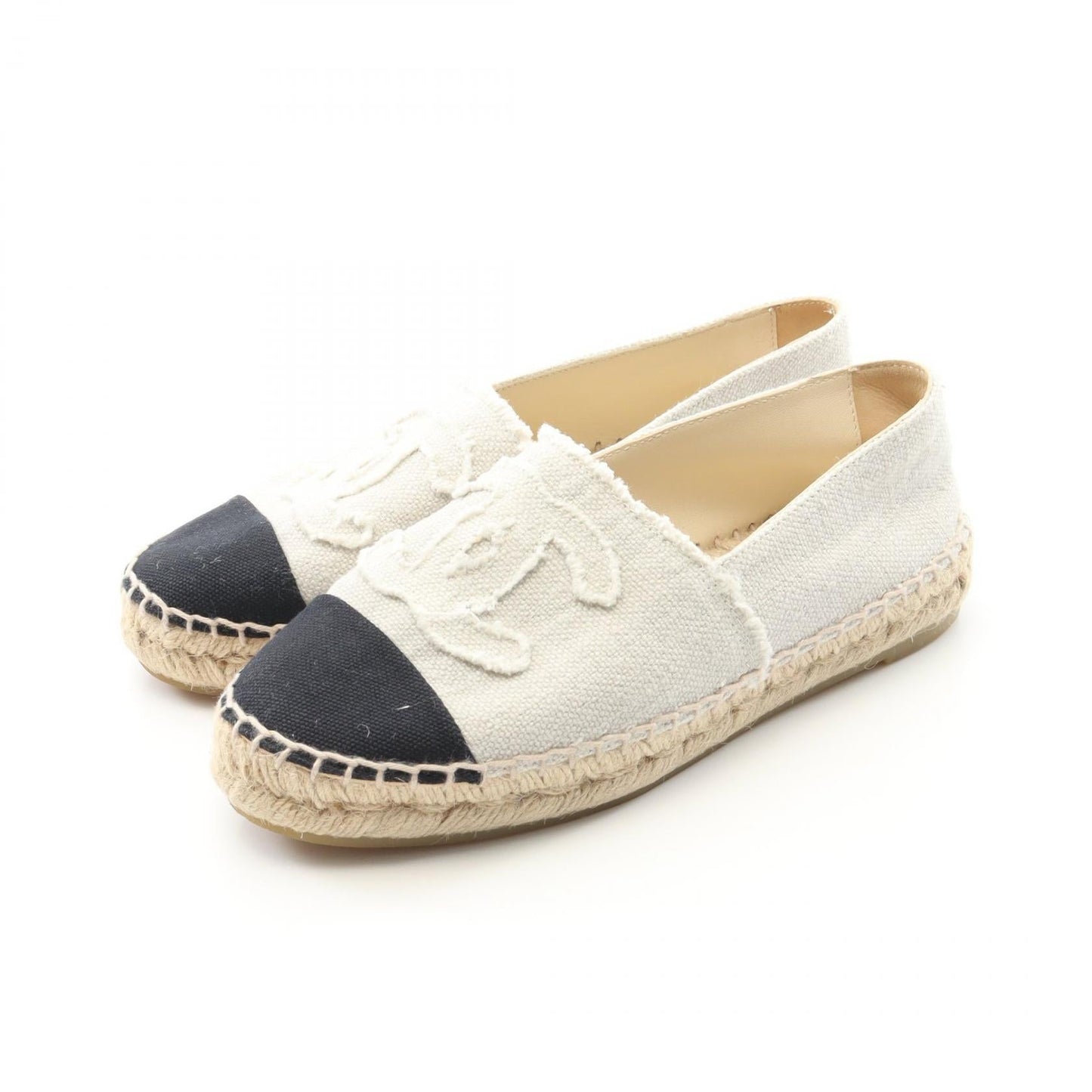 Chanel Coco Mark Canvas Shoes