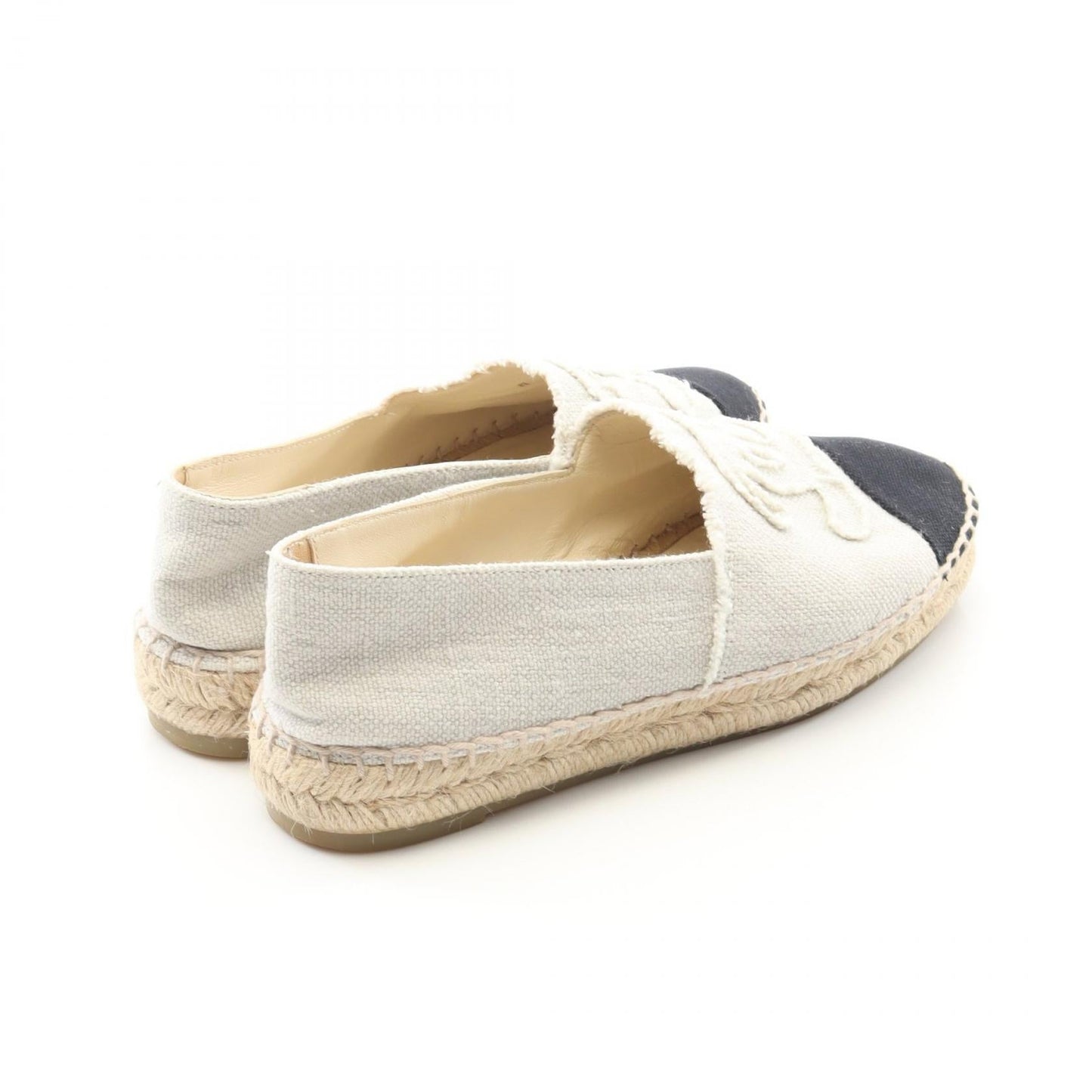 Chanel Coco Mark Canvas Shoes