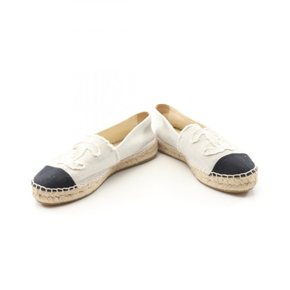 Chanel Coco Mark Canvas Shoes