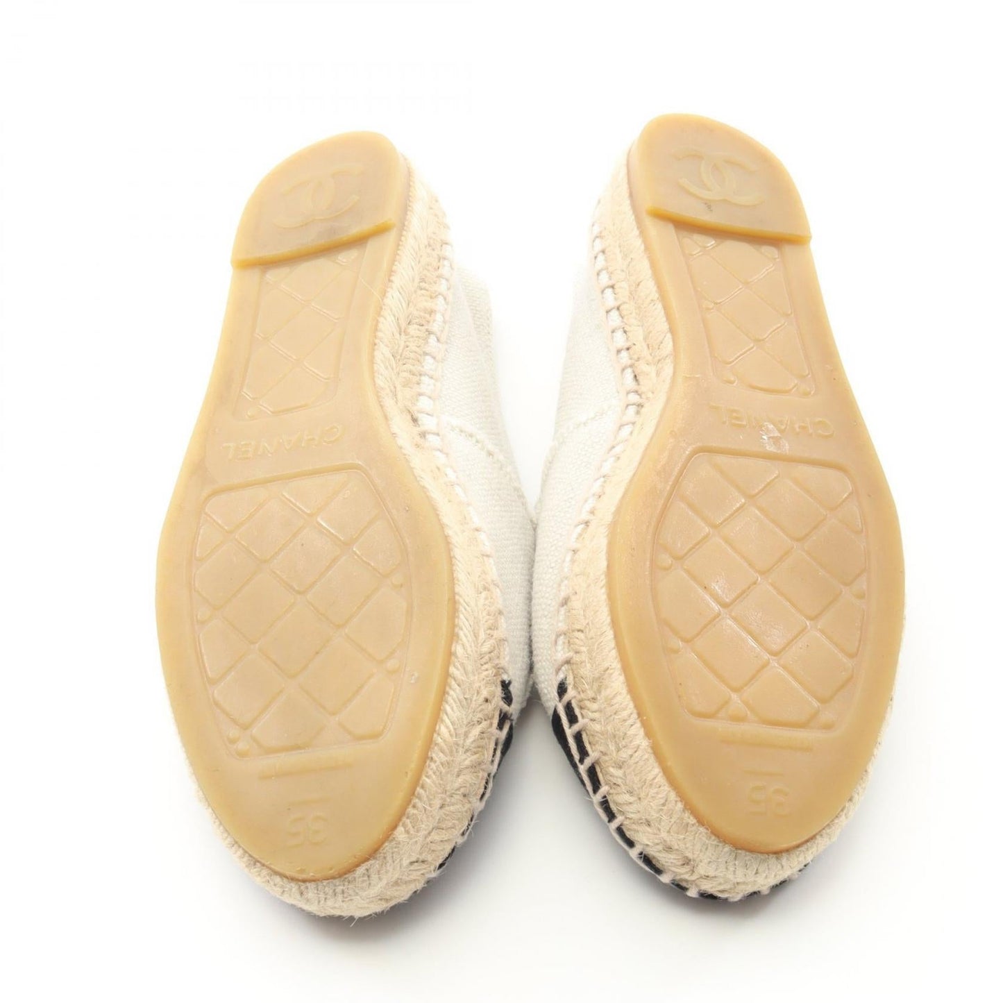 Chanel Coco Mark Canvas Shoes