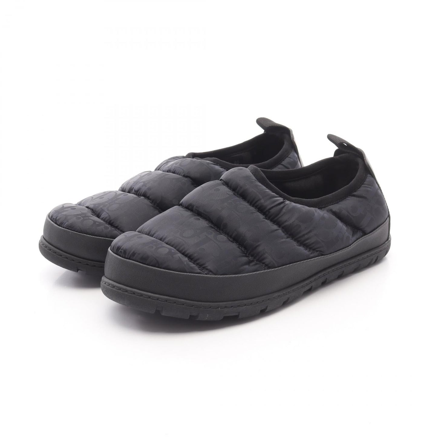 Dior Homme Dior Snow Slipper Oblique Leather Fabric Slip-on