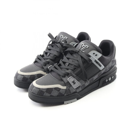 Louis Vuitton LV Trainer Line Damier Denim Leather Denim Sneakers
