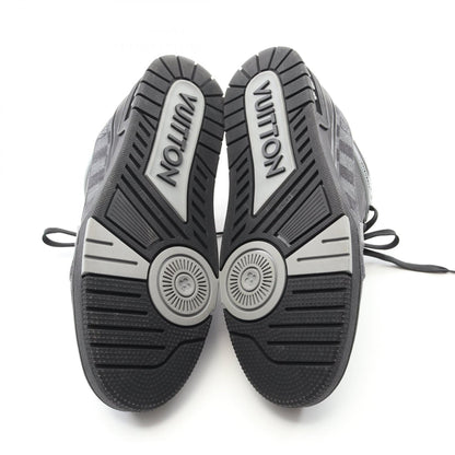 Louis Vuitton LV Trainer Line Damier Denim Leather Denim Sneakers
