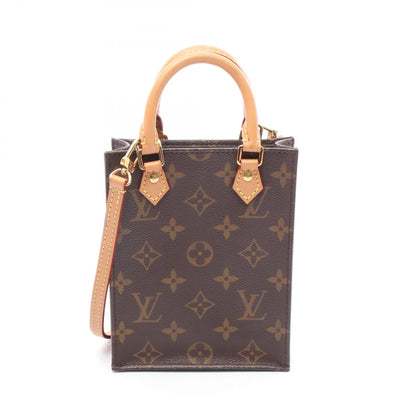 Louis Vuitton Petit Sac Plat Monogram Handbag