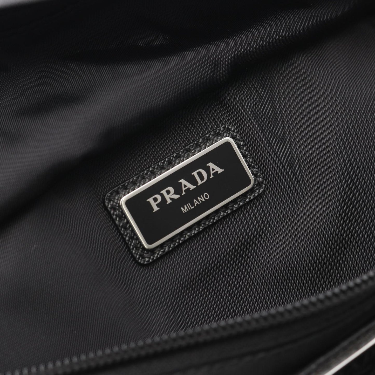 Prada TESSUTO MONTAGN Nylon Leather Waist Bag