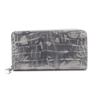 Louis Vuitton Zippy Wallet Padlock Exotic Leather Long Wallet