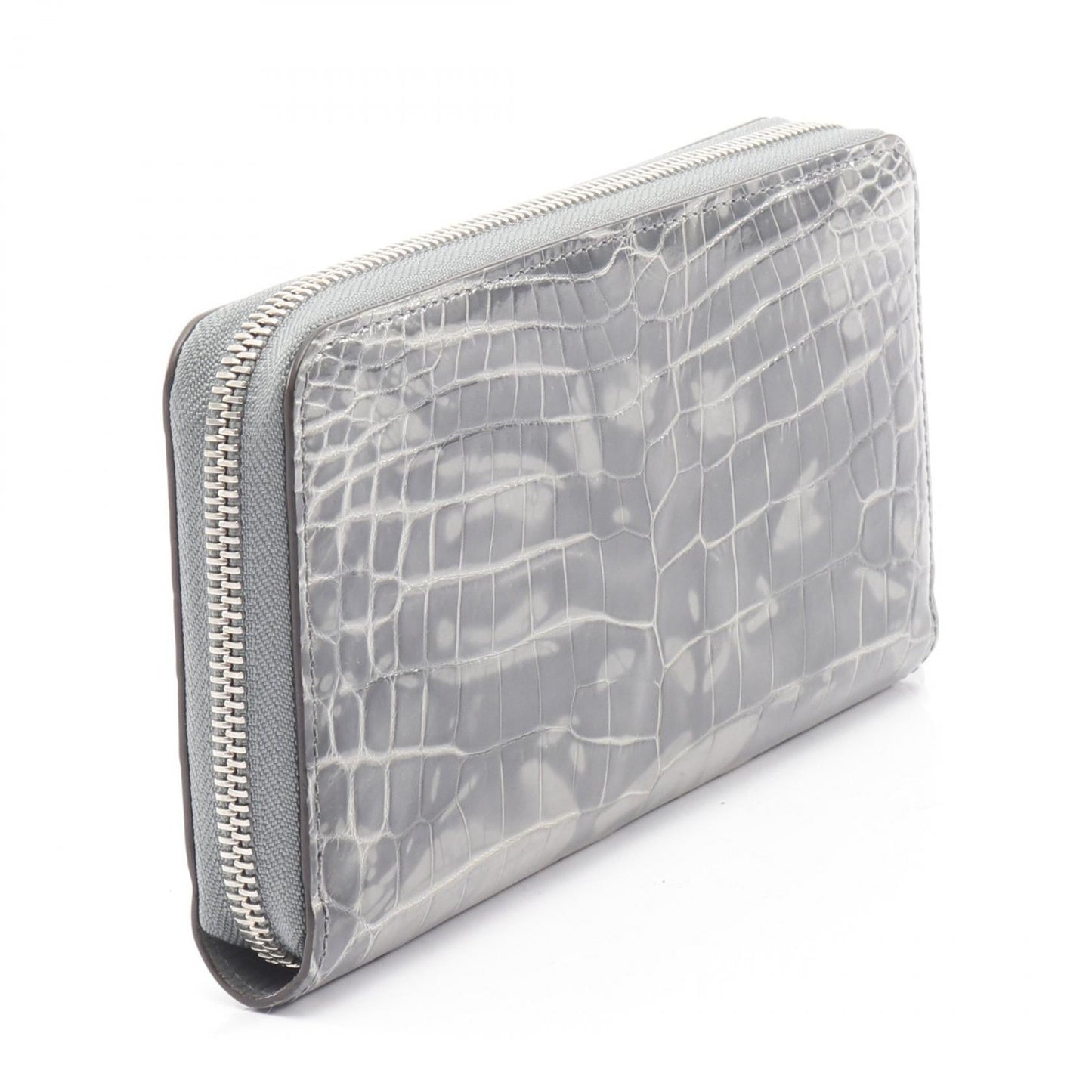 Louis Vuitton Zippy Wallet Padlock Exotic Leather Long Wallet