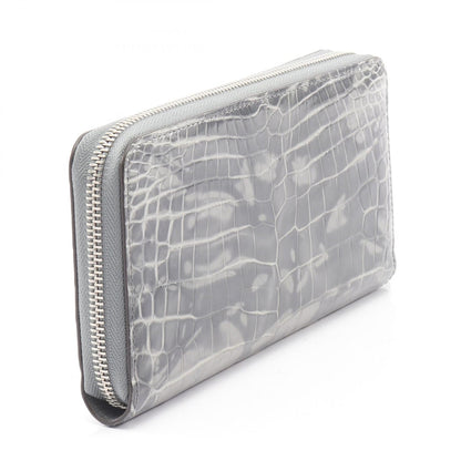 Louis Vuitton Zippy Wallet Padlock Exotic Leather Long Wallet