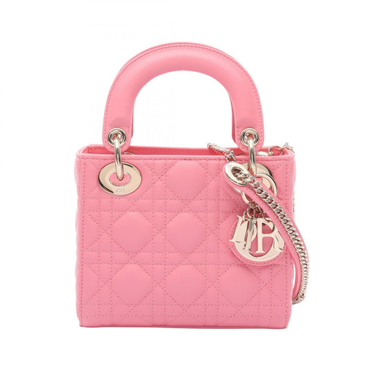 Dior Lady Dior Mini Leather Handbag