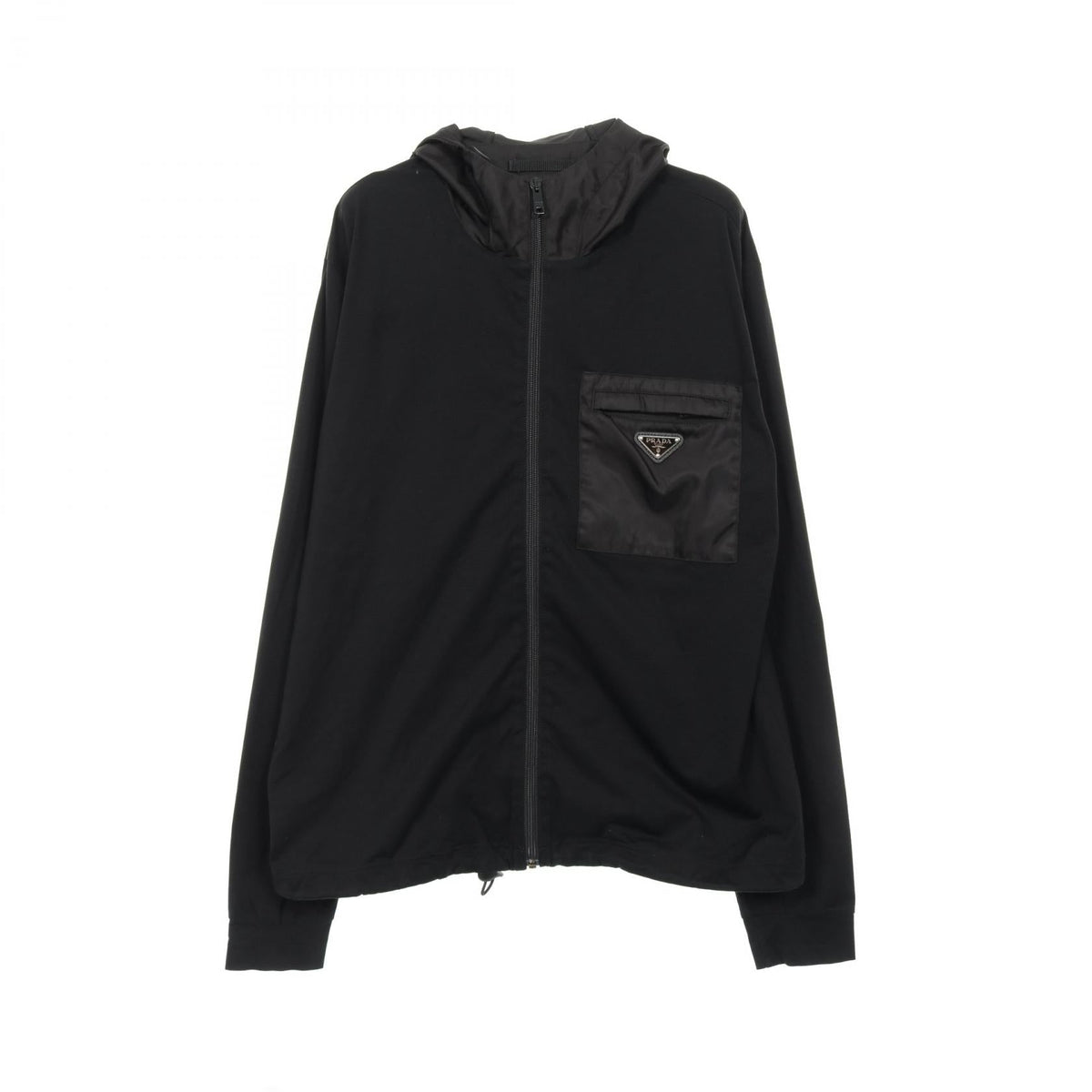 Prada Cotton Nylon Hoodie