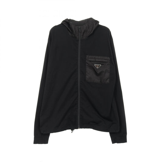 Prada Cotton Nylon Hoodie