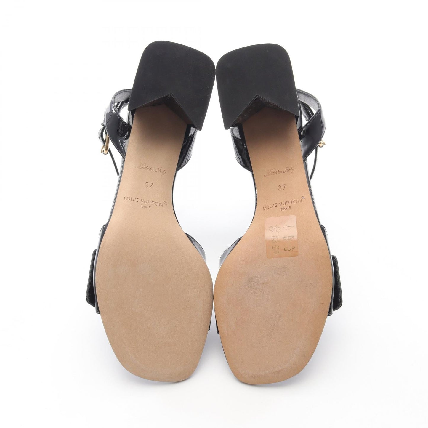Louis Vuitton Shake Patent Leather Sandals