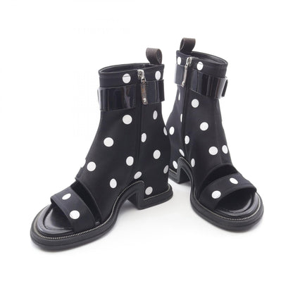 Louis Vuitton Moonlight Line Monogram Patent Leather Fabric Boots