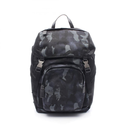 Prada 2VZ135 Nylon Saffiano Leather Backpack