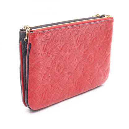 Louis Vuitton Pochette Double Zip Monogram Empreinte 2way Shoulder Bag
