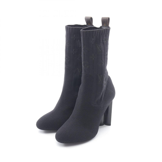 Louis Vuitton Silhouette Line PVC Coated Canvas Boots