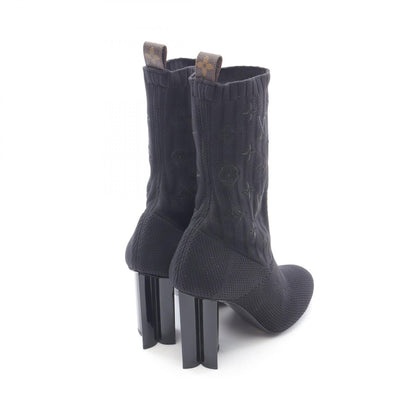 Louis Vuitton Silhouette Line PVC Coated Canvas Boots