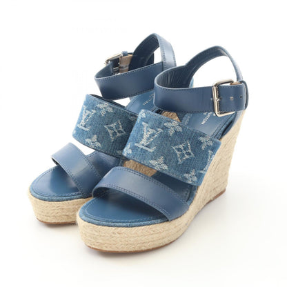 Louis Vuitton Starboard Line Denim Leather Sandals