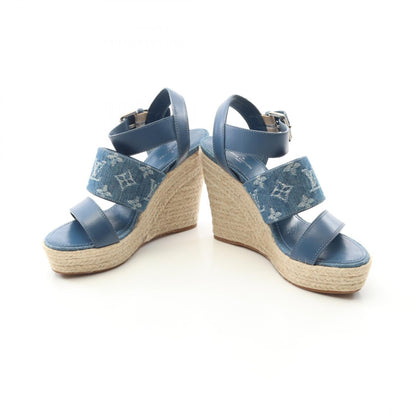 Louis Vuitton Starboard Line Denim Leather Sandals