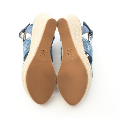 Louis Vuitton Starboard Line Denim Leather Sandals
