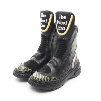 Christian Dior Leather Fabric Boots