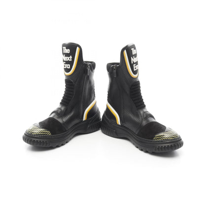 Christian Dior Leather Fabric Boots