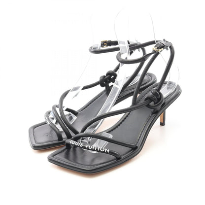 Louis Vuitton Icon Logo Leather Sandals