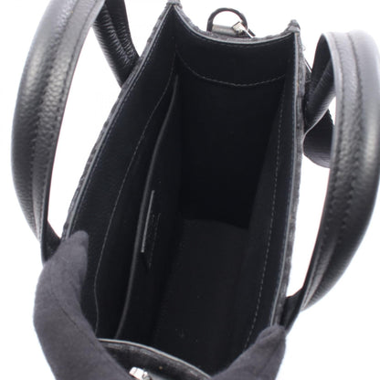 Dior Safari Oblique Canvas Leather Handbag