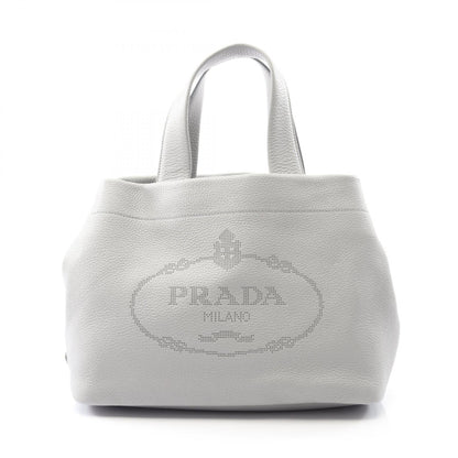 Prada VIT DAINO Leather Tote Bag