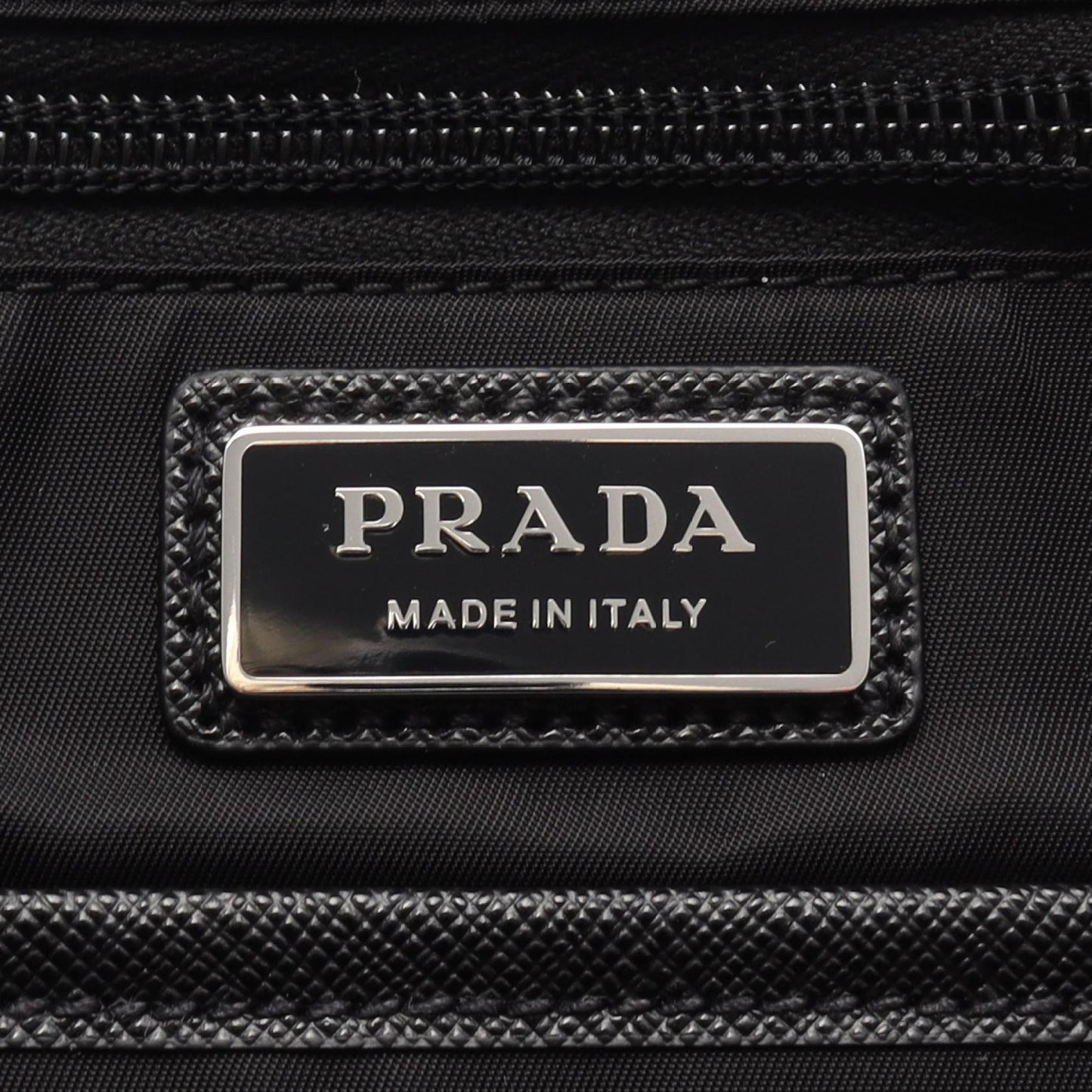 Prada Re-Nylon Saffiano Leather Waist Bag