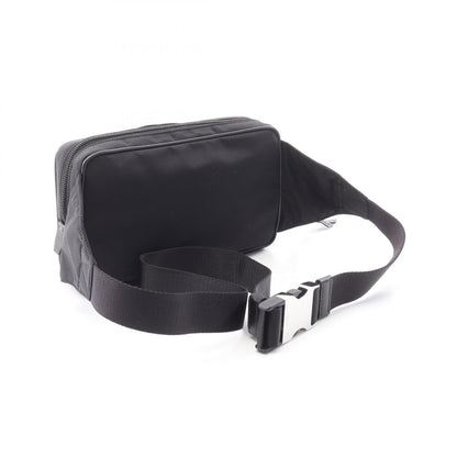 Prada TESSTO SAFFIANO Waist Bag Nylon Leather Waist Bag