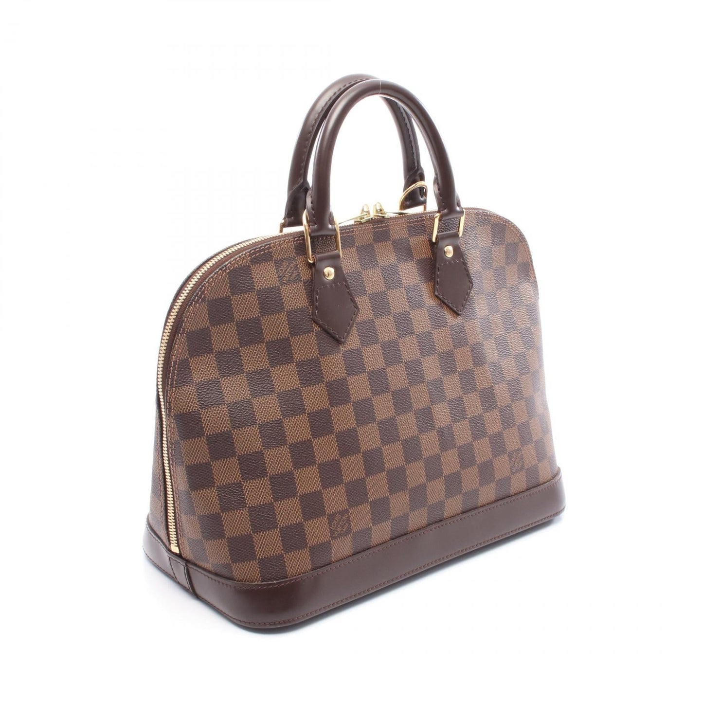 Louis Vuitton Alma Damier Coated Canvas Handbag