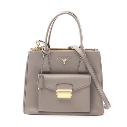 Prada SAFFIANO LUX Saffiano Leather Handbag