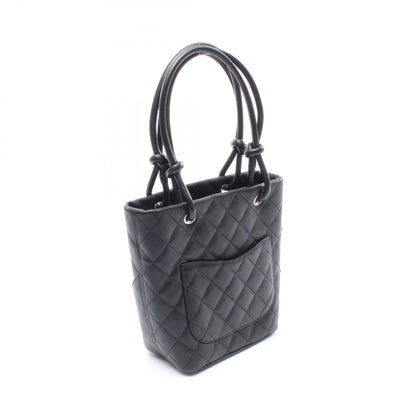 Chanel Cambon Line Small Tote Bag Leather Bag