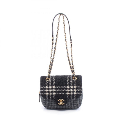 Chanel Matelassé Fabric Wool Shoulder Bag