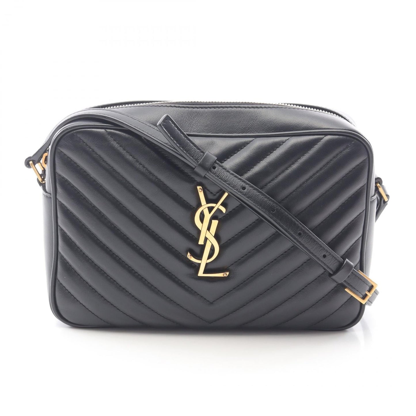 Saint Laurent Paris LOU Monogram Leather Camera Bag