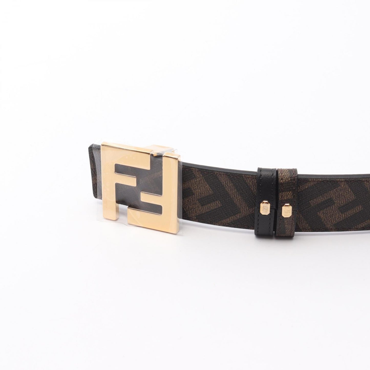 Fendi FF Logo Leather Belt
