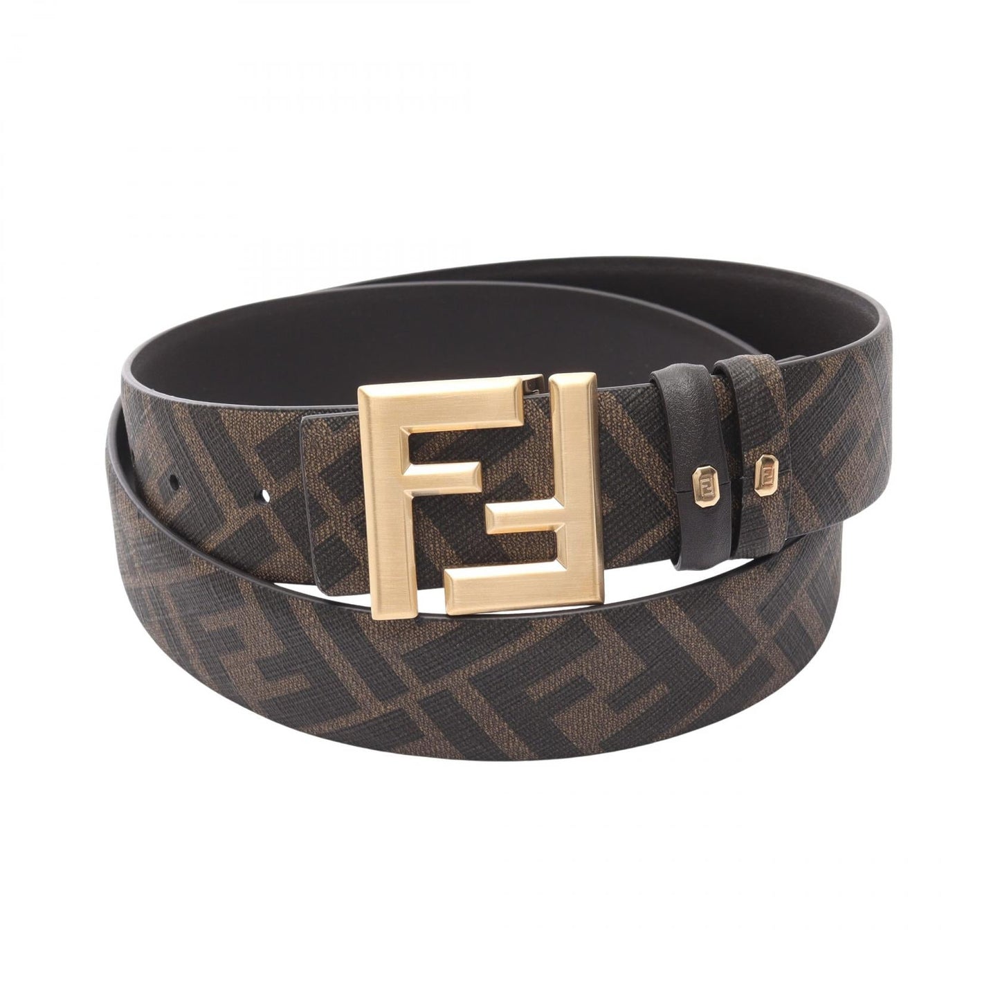Fendi FF Logo Leather Belt