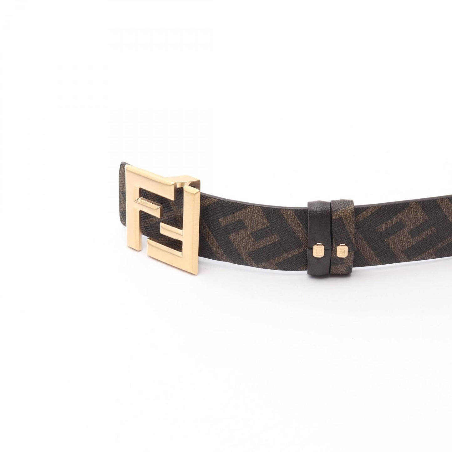 Fendi FF Logo Leather Belt
