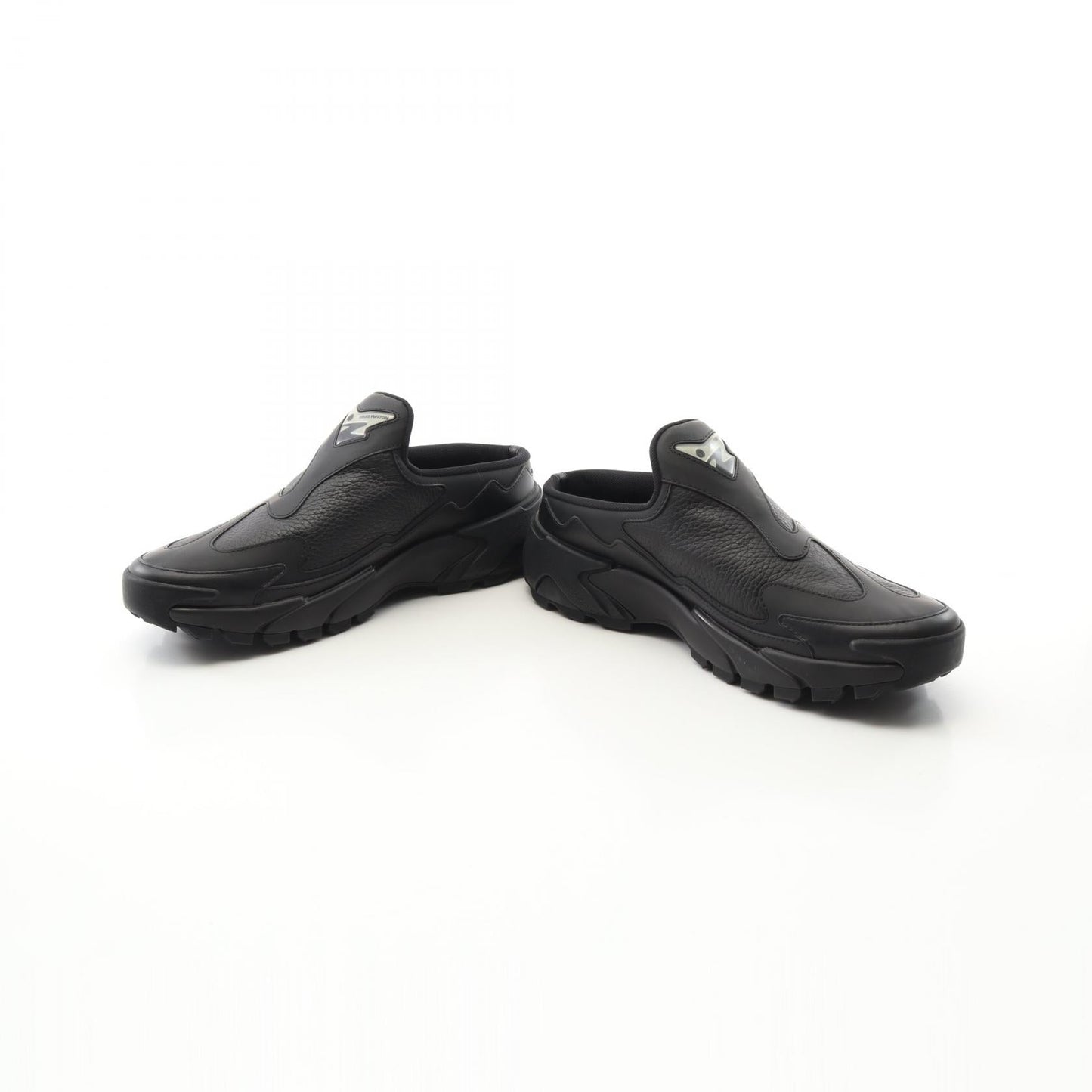 Louis Vuitton Tatic Line Leather Slip-on Shoes